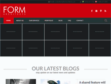 Tablet Screenshot of formarchitects.com